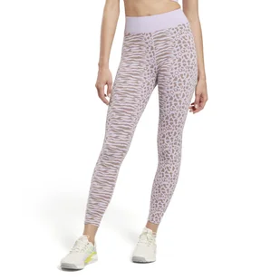 Damskie Legginsy REEBOK MOD SAFARI COTTON TIGHT HT6070 – Fioletowy - Legginsy - miniaturka - grafika 1