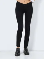 Spodnie damskie - Noisy May Jeansy Allie 27024946 Czarny Skinny Fit - miniaturka - grafika 1