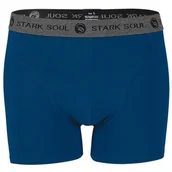 Majtki męskie - Męskie Bawełniane Bokserki kolor GRANATOWY rozmiar M miękkie oddychający materiał Wygodne - miniaturka - grafika 1