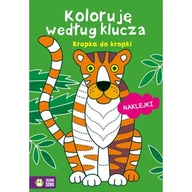 Kolorowanki, wyklejanki - Koloruję według klucza Kropka do kropki Nowa - miniaturka - grafika 1