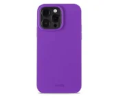 Etui i futerały do telefonów - Holdit Silicone Case iPhone 14 Pro Max Bright Purple - miniaturka - grafika 1