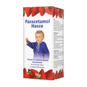 Przeciwbólowe - Paracetamol Hasco 120 mg/5 mlg Smak Pomarańczowy 150 g - miniaturka - grafika 1