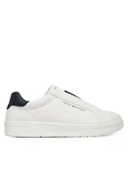 Buty dla chłopców - Tommy Hilfiger Sneakersy Low Cut Sneaker T3X9-34359-1355 S Biały - miniaturka - grafika 1
