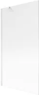 Parawany nawannowe - Mexen Next parawan nawannowy 1-skrzydłowy 100 x 150 cm, prążki, biały - 895-100-000-00-09-20 - miniaturka - grafika 1