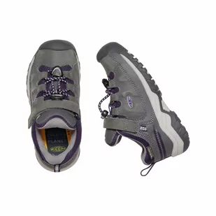 Buty trekkingowe dziecięce KEEN TARGHEE LOW WP - Buty trekkingowe dziecięce - miniaturka - grafika 3