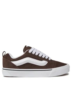 Vans Tenisówki Knu Skool VN0009QCNWH1 Brązowy - Trampki męskie - miniaturka - grafika 1