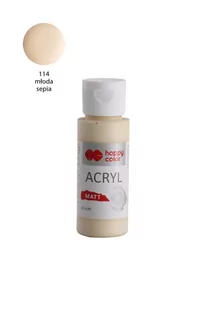 Farba akrylowa Matt, młoda sepia, 60 ml - Farby i media malarskie - miniaturka - grafika 1