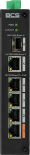 5 portowy niezarządzalny switch PoE BCS-L-SP0401G-1SFP2 BCS-L-SP0401G-1SFP(2) - Switche - miniaturka - grafika 1