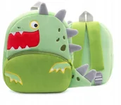 Plecaki - Pluszowy Plecak Do Przedszkola Dzieci Dinozaur - miniaturka - grafika 1