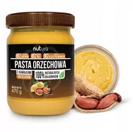 Słodkie kremy i masła - Nutura Pasta Orzechowa z Kawałkami Orzechów 470g - miniaturka - grafika 1