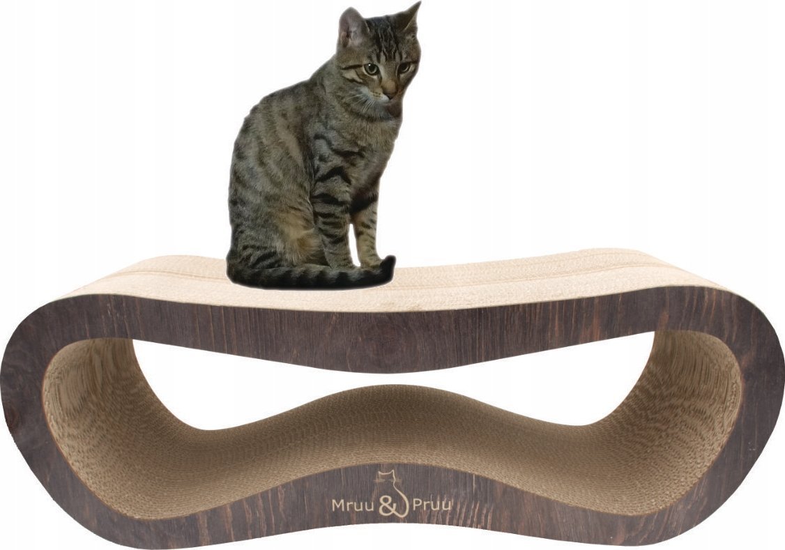 Drapak dla kota brązowy mega LEON 78x28x24 cm MruuPruu