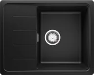 Zlewozmywaki - Zlew BRANDE LINK 620-45 BLACK (czarny mat) - miniaturka - grafika 1
