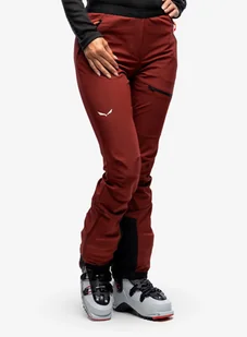 Spodnie skiturowe damskie Salewa Sella DST Light Pants - syrah - Spodnie narciarskie - miniaturka - grafika 1