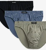 Majtki męskie - Slipy męskie Atlantic 3MP-164 sport khaki - miniaturka - grafika 1