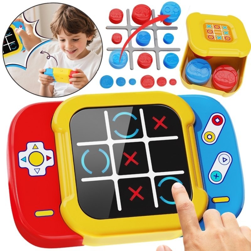 GRA LOGICZNA DLA DZIECI KÓŁKO I KRZYŻYK