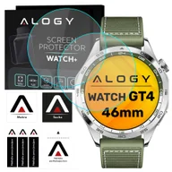 Akcesoria do smartwatchy - 2x Szkło Hartowane do Huawei Watch GT4 GT 4 46mm ochronne na smartwatch Alogy Screen Protector Watch+ - miniaturka - grafika 1