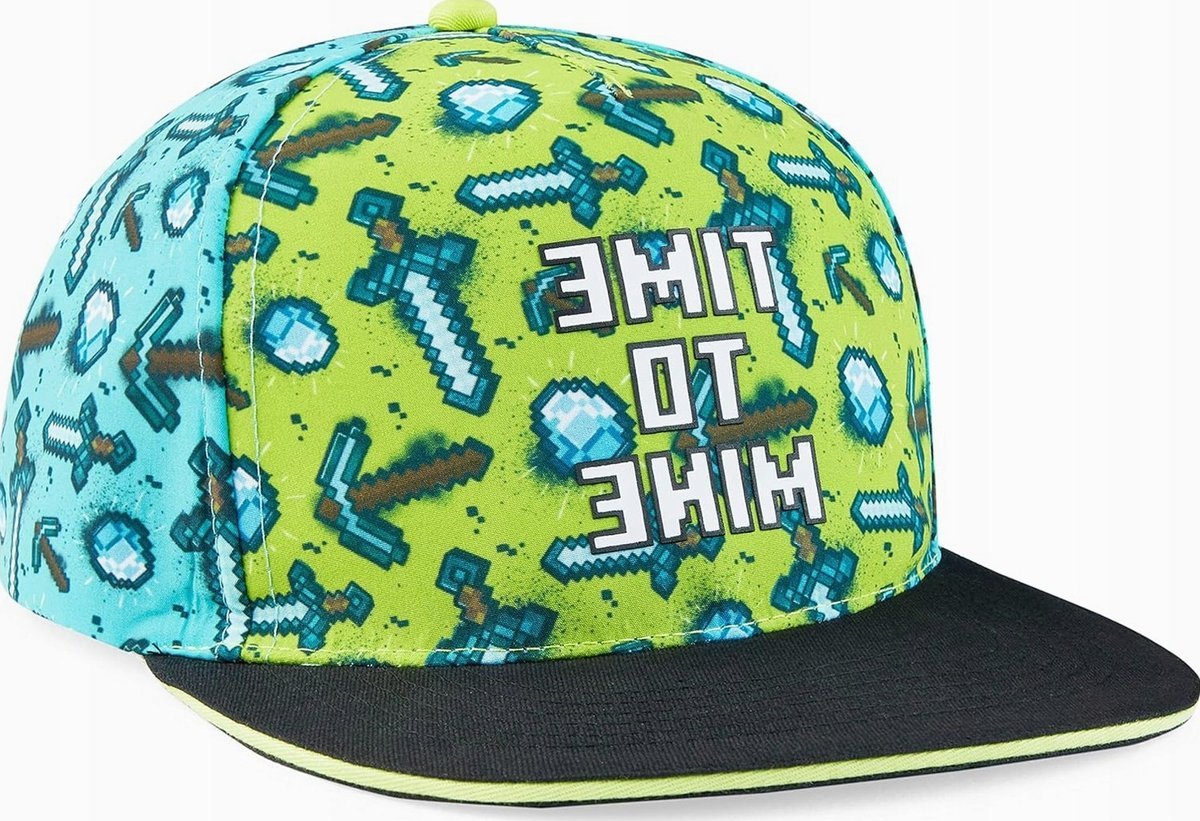 CZAPKA DZIECIĘCA Z DASZKIEM SNAPBACK ODDYCHAJĄCA LEKKA POLIESTER BAWEŁNA