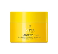 Kosmetyki do pielęgnacji twarzy męskie - Miya myENERGYmask, rozświetlająca maska do twarzy z witaminą C, 50ml - miniaturka - grafika 1