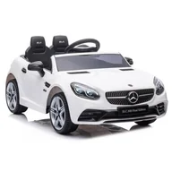 Pojazdy elektryczne dla dzieci - Milly Mally Pojazd na akumulator Mercedes-Benz SLC White - miniaturka - grafika 1