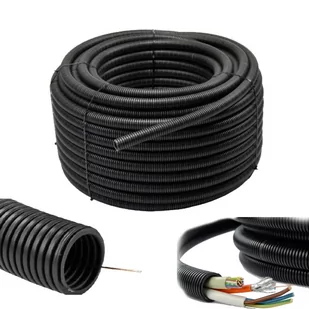 AKS Elektro Peszel  25-p 750N/5 cm 25 mb czarny - Inne akcesoria elektryczne - miniaturka - grafika 1