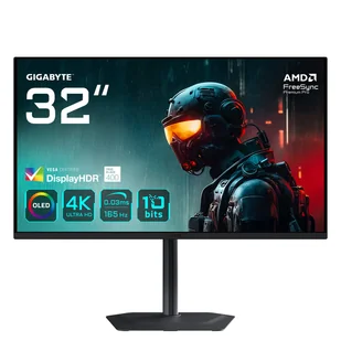 GIGABYTE MO32U 31.5" 3840 x 2160 4K Ultra HD OLED Czarny MO32U EK - Monitory - miniaturka - grafika 1