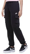 Spodnie sportowe damskie - Damskie Spodnie Nike Sportswear Essentials Luźne Joggery Cargo DD8713-010 S - miniaturka - grafika 1