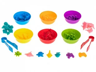 Zwierzęta morskie edukacyjne nauka liczenia montessori 36 zwierzątek - Układanki dla dzieci - miniaturka - grafika 3