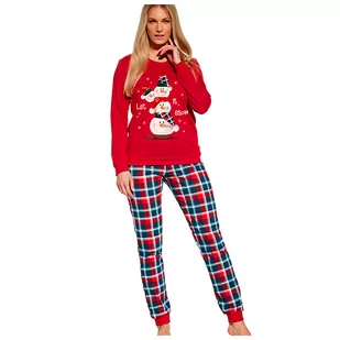 Piżama damska świąteczna CORNETTE 671/348 Snowman M - Piżamy damskie - miniaturka - grafika 1