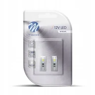 Żarówki samochodowe - M-TECH Econo LB301W zestaw 2szt. żarówki w5w białe - 2xSMD5050 LED CANBUS - miniaturka - grafika 1