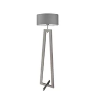 Lampy stojące - Skandynawska lampa podłogowa w kolorze szarym BALI - miniaturka - grafika 1