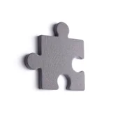 Płyty i maty izolacyjne - Panel akustyczny POLY, puzzel, 700x700x50 mm, ścienny, fioletowy - miniaturka - grafika 1