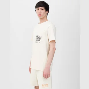 T-shirt 4F 4FWSS24TTSHM1284 83S beżowy XXL - Koszulki męskie - miniaturka - grafika 1