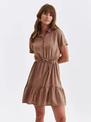 Sukienki - Sukienka damska beżowa - SSU4714BE sukienka - TOP SECRET - Odzieżowy sklep internetowy TOP SECRET - miniaturka - grafika 1