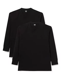 Urban Classics T-shirt męski, czarny + czarny, 3XL - Koszulki męskie - miniaturka - grafika 1