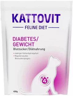 Kattovit Diabetes 400g karma sucha - Mokra karma dla kotów - miniaturka - grafika 1