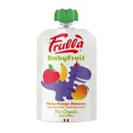 Desery dla dzieci - Natura Nuova Przecier owocowy jabłko - mango - banan bez dodatku cukrów bezglutenowy od 6 miesiąca 100 g Bio - miniaturka - grafika 1