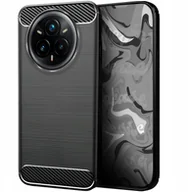 Etui i futerały do telefonów - Etui do Realme 14 Pro Plus 5G Czarne, Pancerne, Karbon, Pokrowiec, Plecki - miniaturka - grafika 1