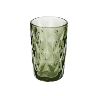 Dekoria pl pl Szklanka Basic Green 350ml 8 x 12,5cm 814-136 - Szklanki - miniaturka - grafika 1