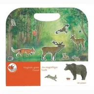 Układanki dla dzieci - Układanka, Gra Magnetyczna, Las Egmont Toys - miniaturka - grafika 1