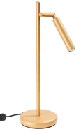 Lampy stojące - Złota elegancka lampka na biurko - M090 Fervix - miniaturka - grafika 1