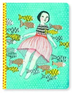 Szkolne artykuły papiernicze - Djeco ELODIE notes w linie Lovely Paper DJ DD03555 - miniaturka - grafika 1