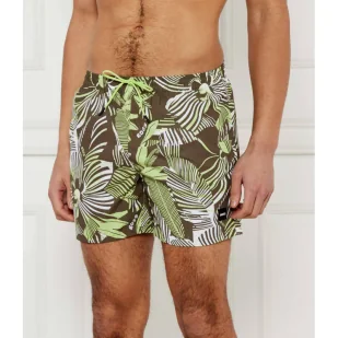 BOSS BLACK Szorty kąpielowe Piranha Regular Fit - Kąpielówki męskie - miniaturka - grafika 1