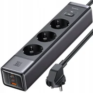 Ładowarki do telefonów - MCDODO ŁADOWARKA SIECIOWA LISTWA ZASILAJĄCA GAN TYP C 6X USB-C USB AC 1,5M - miniaturka - grafika 1