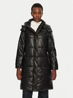 Kurtki damskie - Morgan Kurtka zimowa 242-GDON Czarny Regular Fit - miniaturka - grafika 1
