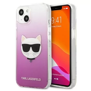 Karl Lagerfeld KLHCP13MCTRP iPhone 13 6,1" hardcase różowy/pink Choupette Head KF000768 - Etui i futerały do telefonów - miniaturka - grafika 1