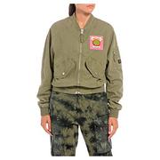 Kurtki damskie - Replay Kurtka damska W7758A Blouson, 833 Light Military, S, 833 Light Military, S - miniaturka - grafika 1