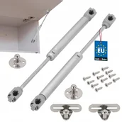 Zawiasy, okucia i inne akcesoria - Zestaw 2X Podnośnik Gazowy Siłownik Meblowy 50N Teleskop Szafki Amortyzator - miniaturka - grafika 1