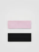 Majtki dla dzieci - Reserved - Bawełniane opaski na głowę2 pack - wielobarwny - miniaturka - grafika 1