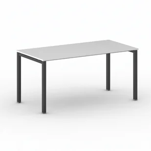 B2B Partner Stół Square 1600 x 800 x 750 mm, biały 499446 - Stoły i stoliki do biura - miniaturka - grafika 1