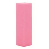 Lakiery do paznokci - INTER VION Blok polerski do paznokci różowy - miniaturka - grafika 1